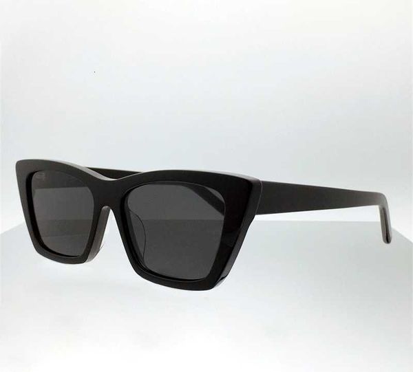 276 mica sunglasses popular designer women fashion retro cat eye shape frame glasses summer leisure wild style uv400 protection come with ca, White;black
